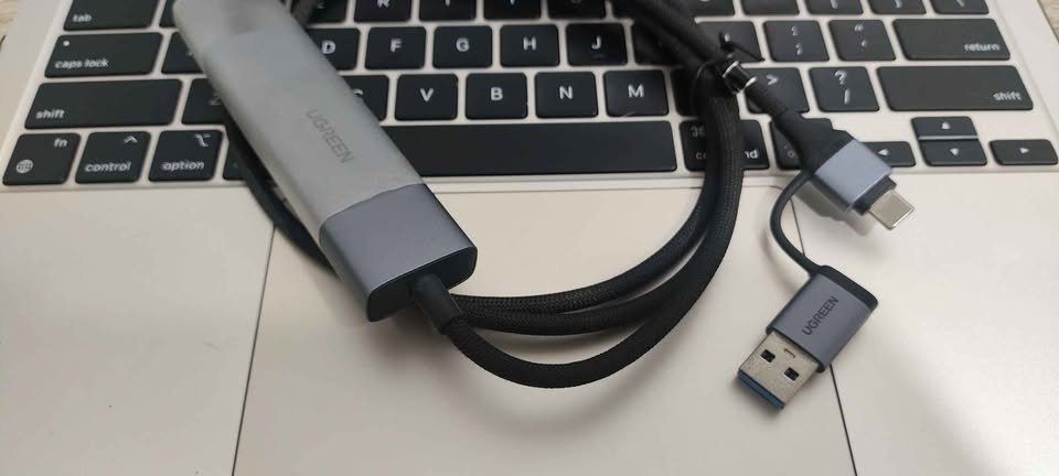 Ugreen Capture Streaming Card USB3.0 Type-C (Category: Cables & Adaptors) located in Quezon City. Submitted by jakewinrat86766 (Listing ID 1435720917, Image 2). Description: Ugreen Capture Streaming Card USB3.0 Type-C - Ports: USB-C, USB-A, and USB-C to USB-C cable - Color: Silver and black - Capture, streaming adapter. Use your devices like switch or handheld consoles etc to share the screen to your laptop, tab or even phone Use's OBS Studio for