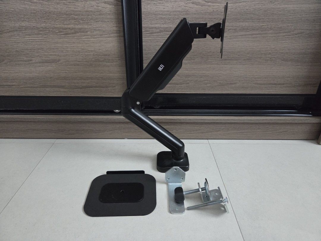 ULTI monitor arm + table base mount
