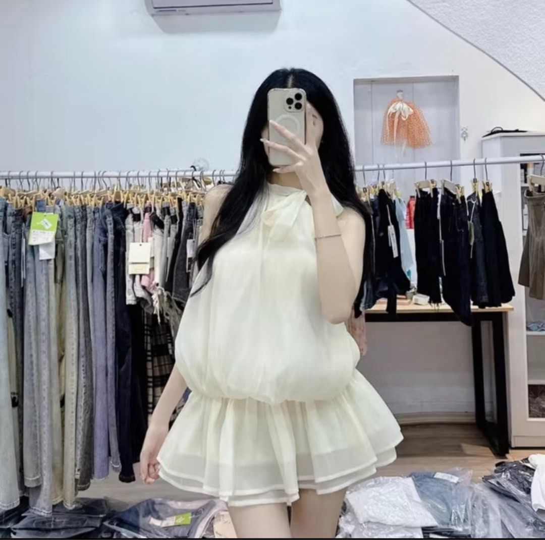 Vietnam dress (Category: Dresses) located in Binmaley. Submitted by relove_258 (Listing ID 1435898634, Image 3). Description: Brand New dress from vietnam pasabuy PRE-ORDER Free size small up to semi large 4-6 days ETA MOP:gcash Sf shouldered by the buyer.