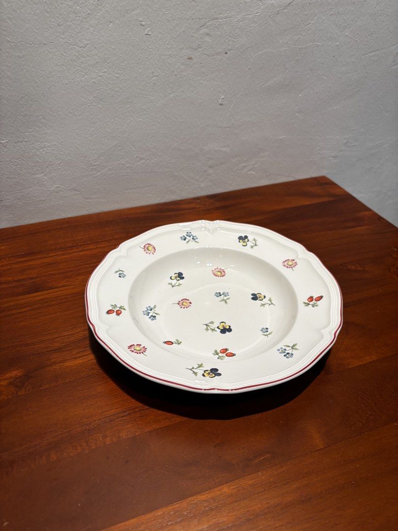 Villeroy & Boch Petite Fleur Soup Plate - Set of 4