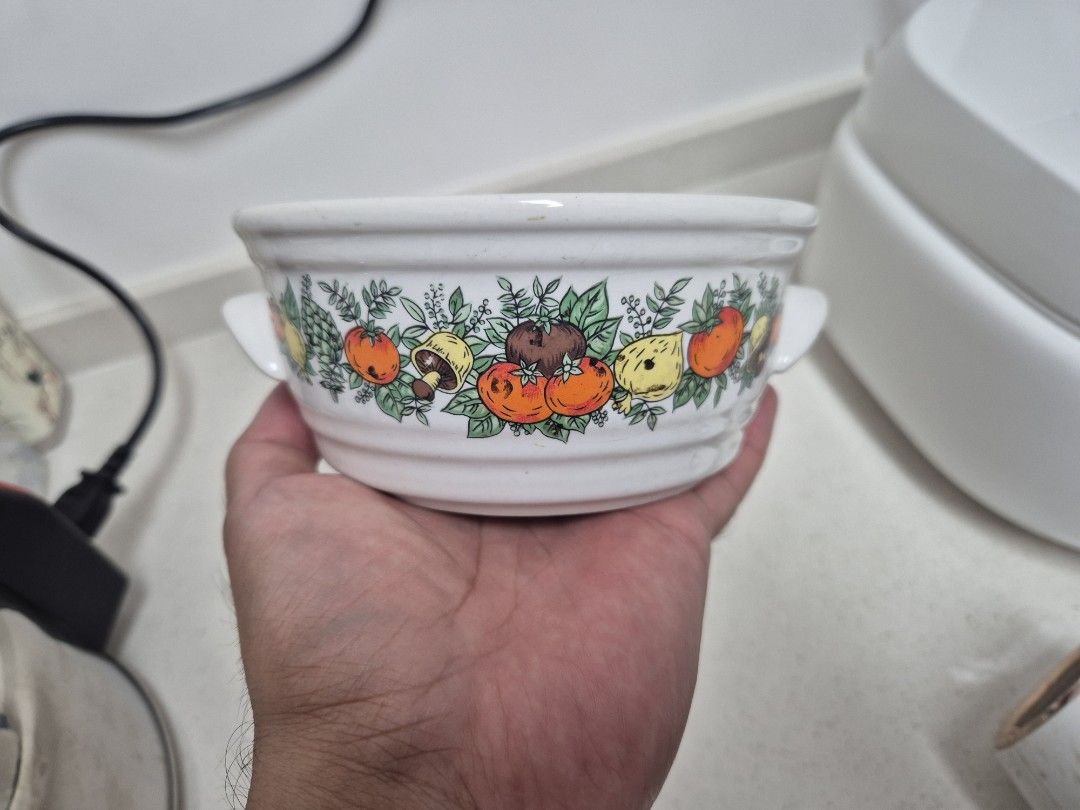 Vintage Ceramic Handled Soup Bowls – Set of 4