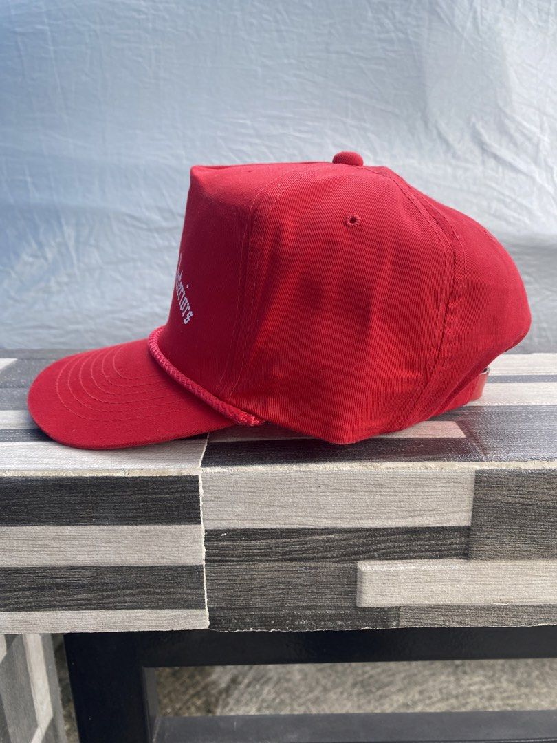 Vintage Commercial Promo Hat (Category: Caps & Hats) located in Bulacan. Submitted by badass.thrift.finds (Listing ID 1435715258, Image 2). Description: Leather strap back Youngan brand.