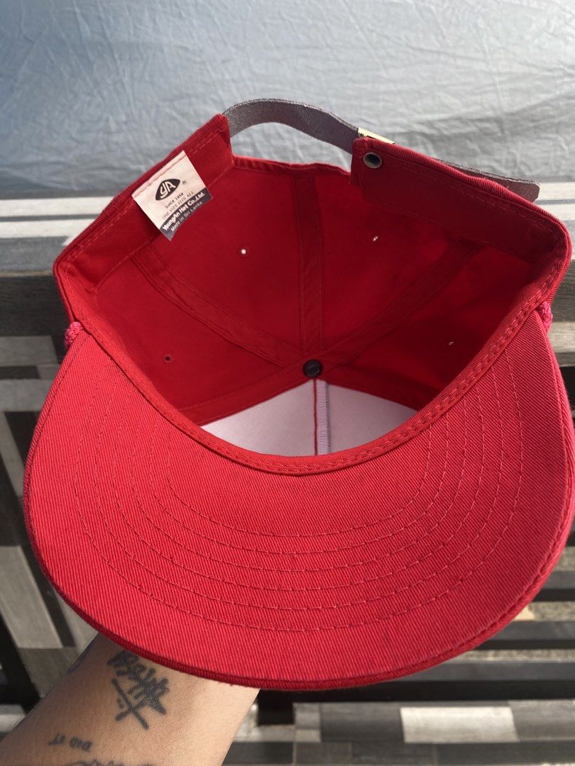 Vintage Commercial Promo Hat (Category: Caps & Hats) located in Bulacan. Submitted by badass.thrift.finds (Listing ID 1435715258, Image 3). Description: Leather strap back Youngan brand.