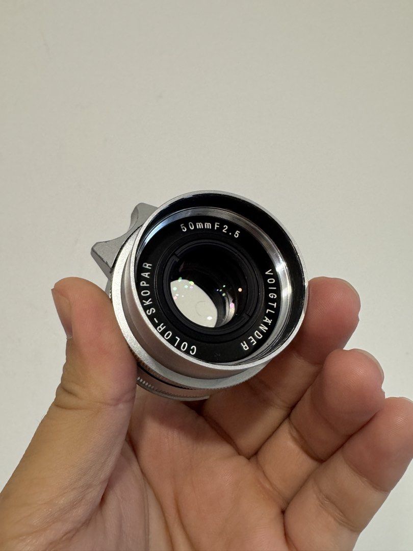 Voigtländer S SKOPAR 50mm F2.5 Voigtlander Color-Skopar 50mm f/2.5 Lens, Photography, Lens & Kits
