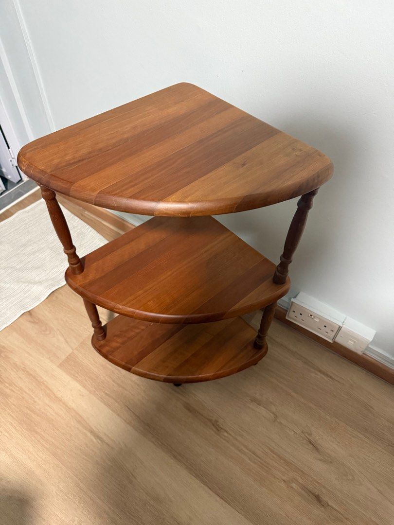 Wooden 3 tier shelf/stand