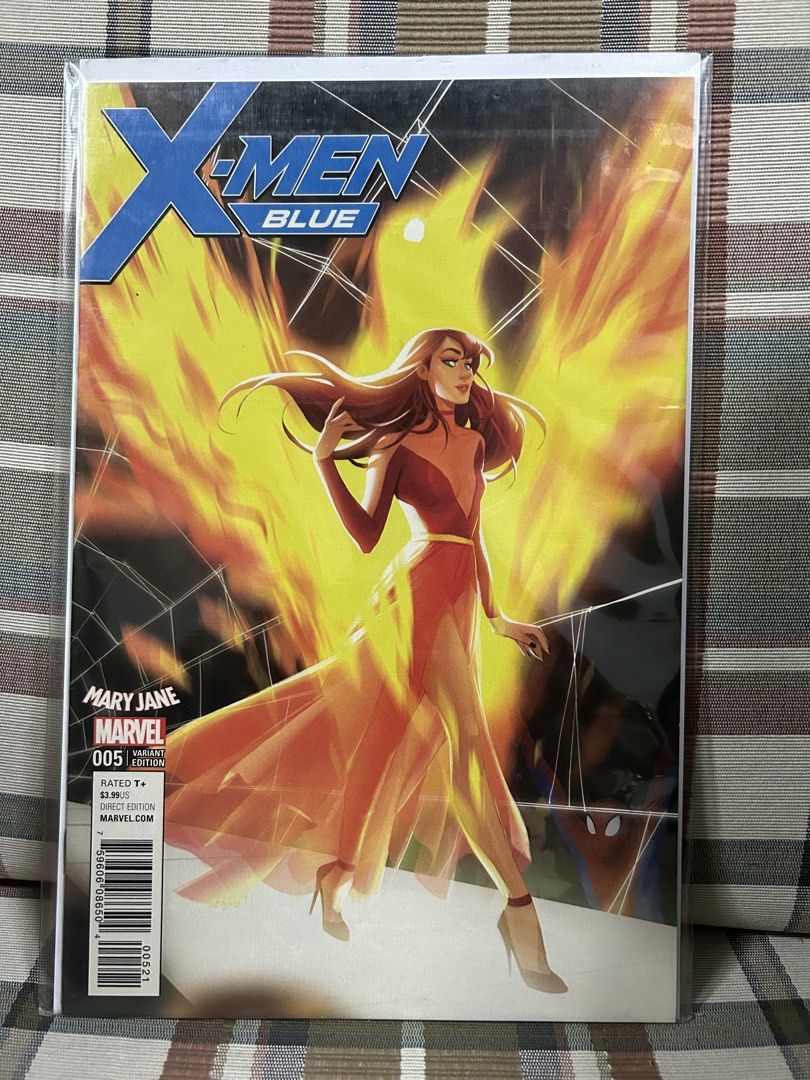 X-Men Blue #5 Helen Chen Mary Jane variant (Category: Comics & Manga) located in Quezon City. Submitted by andrewbernardo95 (Listing ID 1435732158, Image 1). Description: X-Men Blue #5 Helen Chen Mary Jane variant Mary Jane Phoenix cover Selling for P280 NM/VF condition Preferred meet-ups in Fairview area, but it can be discussed. Shipping through Lalamove, Grab, Gogoxpress MOP: BDO, BPI, Gcash PM me for any questions and additional pics.