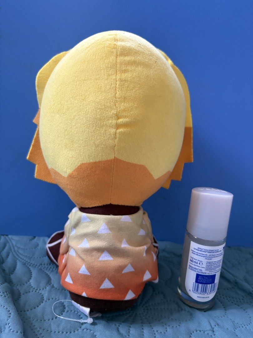 Zenitsu Agatsuma Plush Toy (Category: Plushies & Soft Toys) located in Valenzuela. Submitted by exesia (Listing ID 1435790669, Image 2). Description: ‼️Item needs cleaning , please manage your expectations‼️ - Price as posted -WYSIWYG MOP: Gcash MOD: Lalamove and JnT Meet ups w/ handling fee: Malanday, Monumento and Sm Sangandaan Location: Valenzuela.