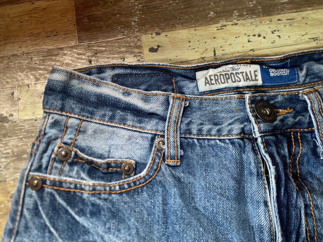 Aeropostale jeans (Category: Jeans) located in Taguig. Submitted by aqd.thrifted.goods (Listing ID 1440895176, Image 3). Description: Excellent condition Already washed No issue.