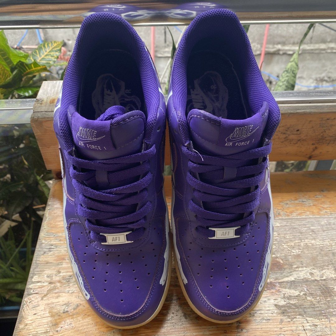 Air Force 1 Low "Purple Skeleton Halloween" (Category: Sneakers) located in Manila. Submitted by smithaandretti (Listing ID 1440839863, Image 2). Description: Air Force 1 Low Purple Skeleton Authentic/Legit 9/10 Condition Sign of usage ₱3,500 Negotiable .
