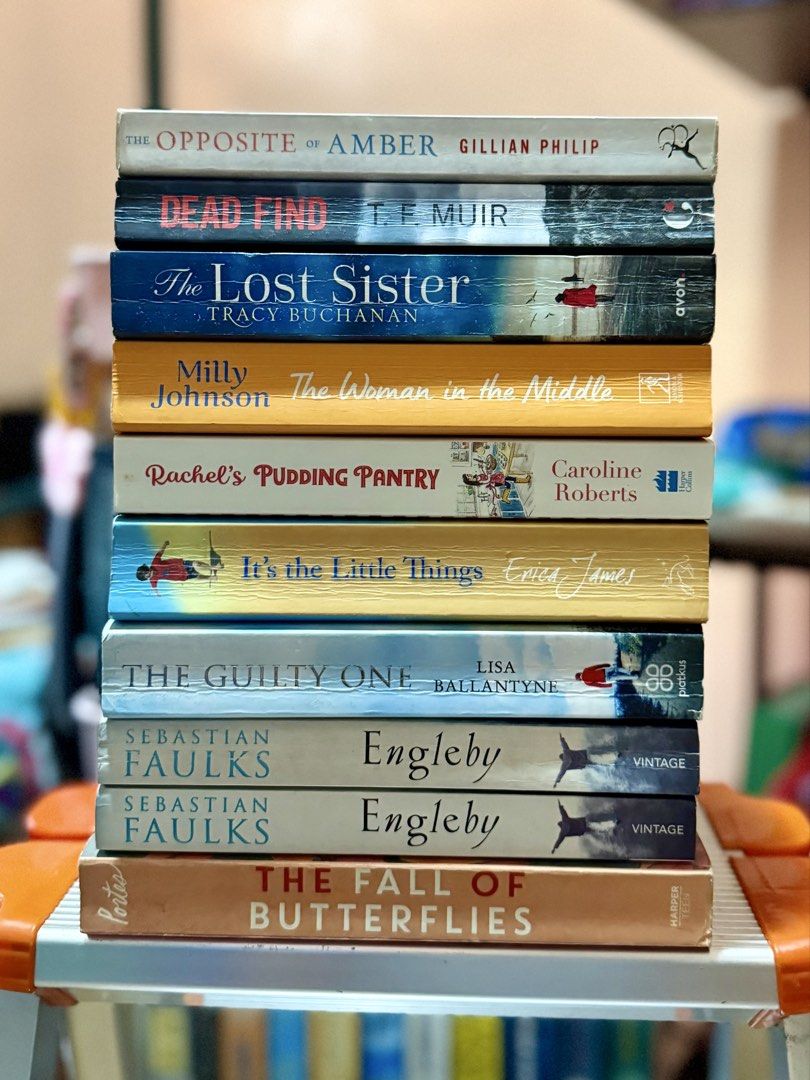 Assorted Books for Sale (Category: Storybooks) located in Cavite. Submitted by thriftyaica (Listing ID 1440862826, Image 1). Description: ₱35 each Any 3 for ₱100 Any 5 for ₱150 RFS: downsizing physical books (has a kindle alr) DM for book condition.