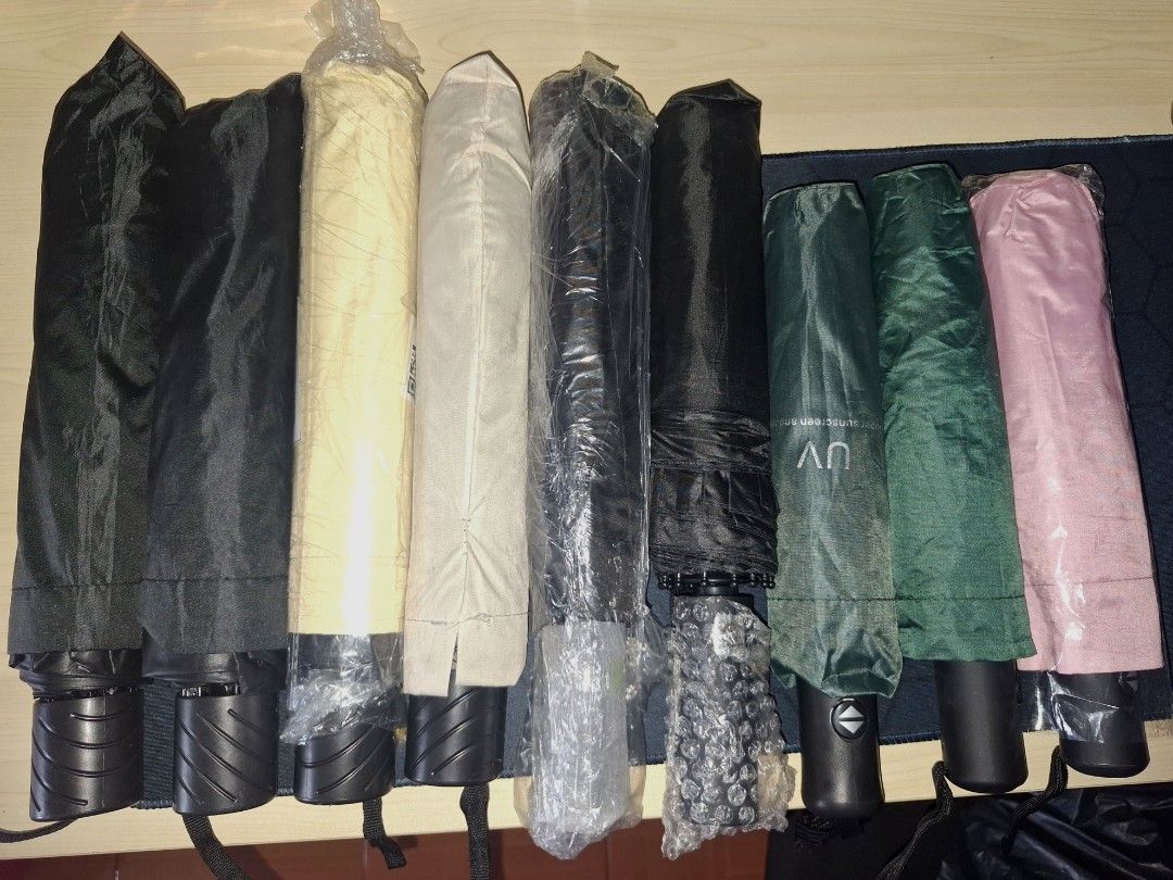 Assorted Foldable Umbrellas - sold each (Category: Umbrellas) located in Quezon City. Submitted by an.marie (Listing ID 1440921268, Image 3). Description: all brandnew price range: 150 - 400php Loc: Tandang Sora, QC Can do same day delivery or JNT for less shipping fee .