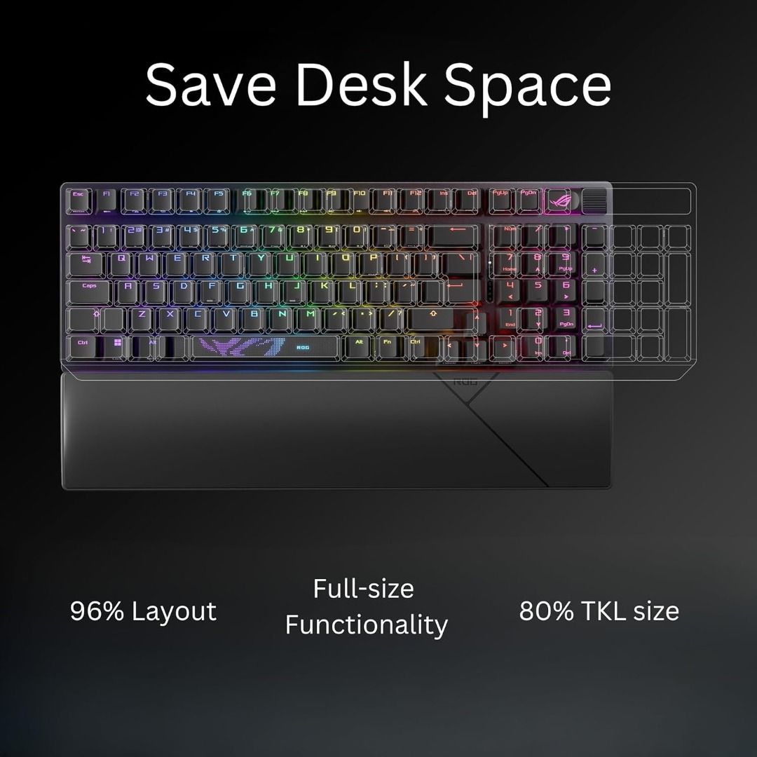 ASUS ROG Strix Scope II 96 Wireless Mechanical Gaming Keyboard468690253623470081