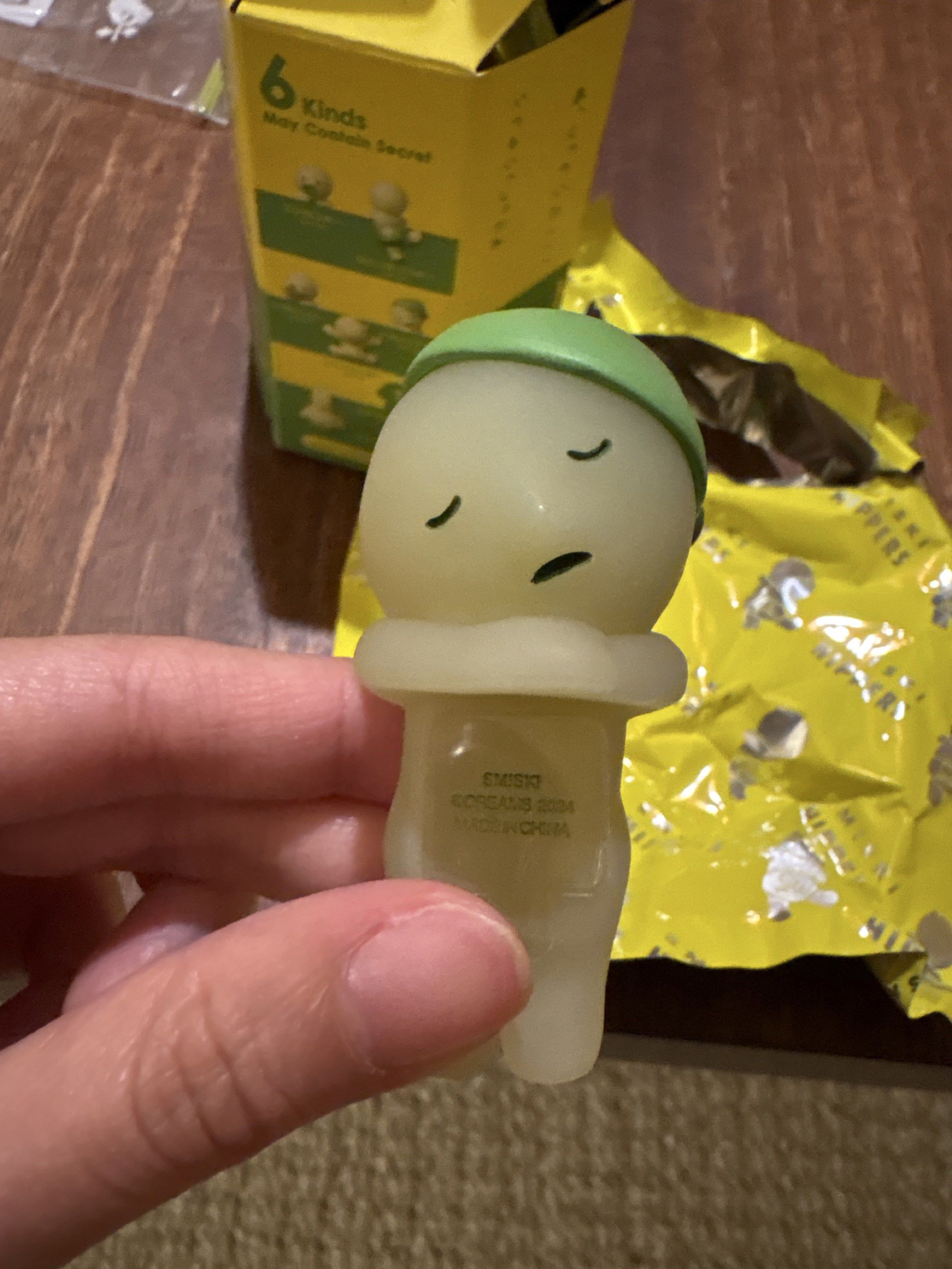 Authentic BNIF smiski hippers glow in the dark (Category: Designer & Blind Box Toys) located in Singapore. Submitted by chic.kids (Listing ID 1440869990, Image 2). Description: BNIF bought in soniandsmi shop japan!.