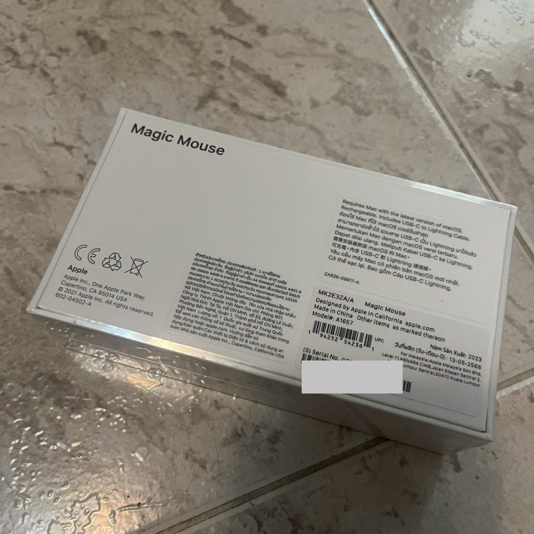 BNIB Apple Magic Mouse white468307218688256001