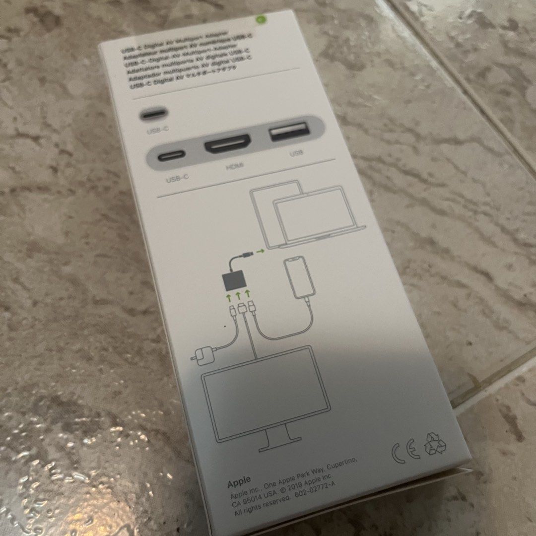 BNIB Apple USB-C to Digital AV Multiport Adapter468297266580039681
