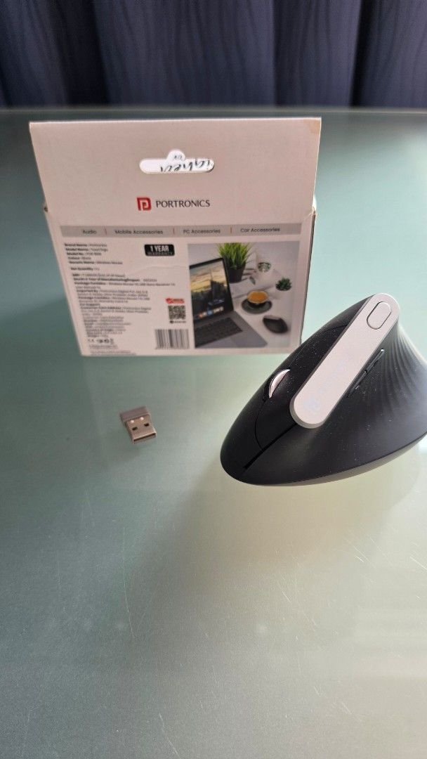 BNIB Portronics Toad Ergo Vertical Wireless Mouse468307210624706561