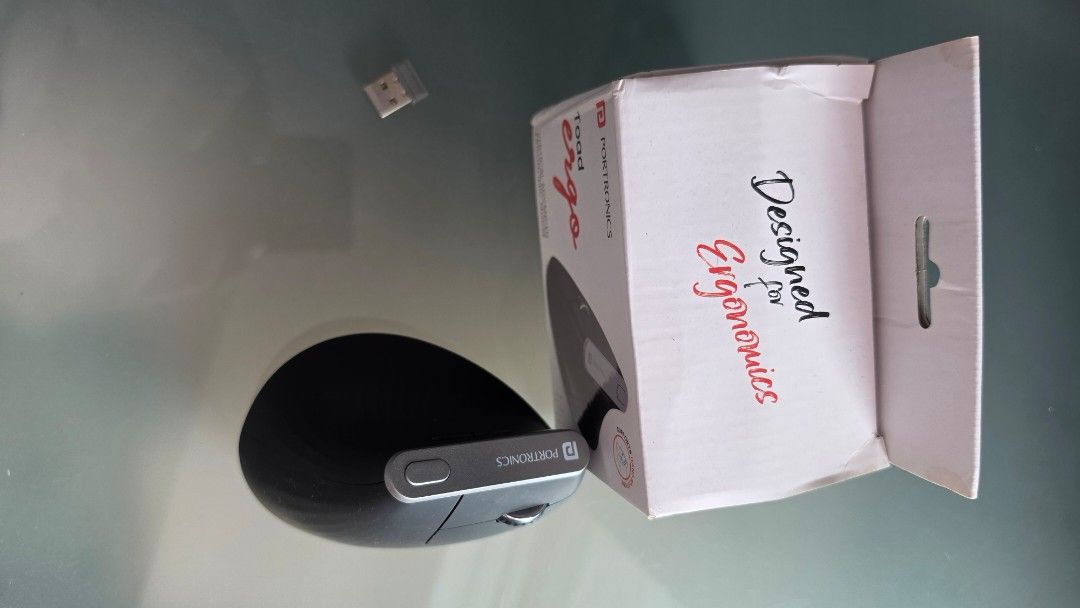 BNIB Portronics Toad Ergo Vertical Wireless Mouse468307210624706562