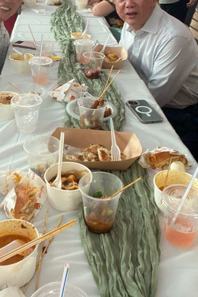 Boho Crinkle Table Runner Sage Green468524176874547203