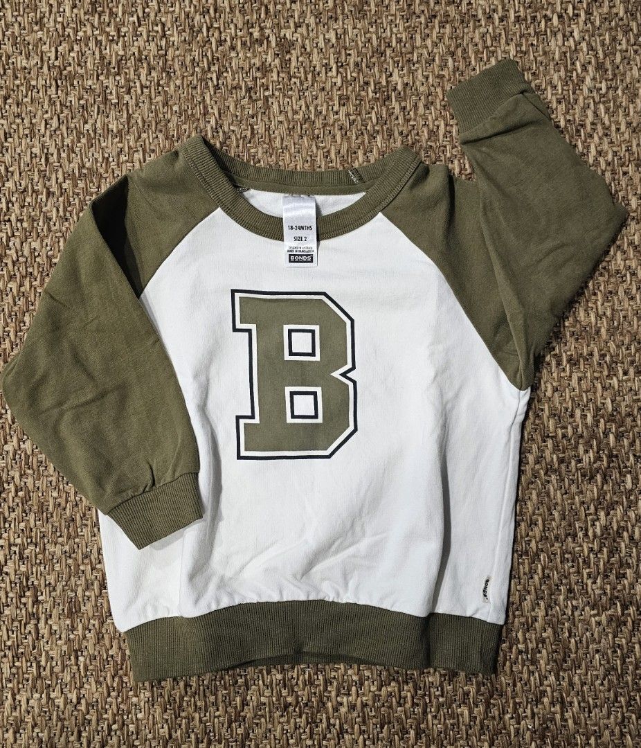 Bonds Pullover (Category: Babies & Kids Fashion) located in Kuala Lumpur. Submitted by tragicblush (Listing ID 1440830265, Image 1). Description: Bonds Pullover Size 2 (18-24) Used 2x only. .