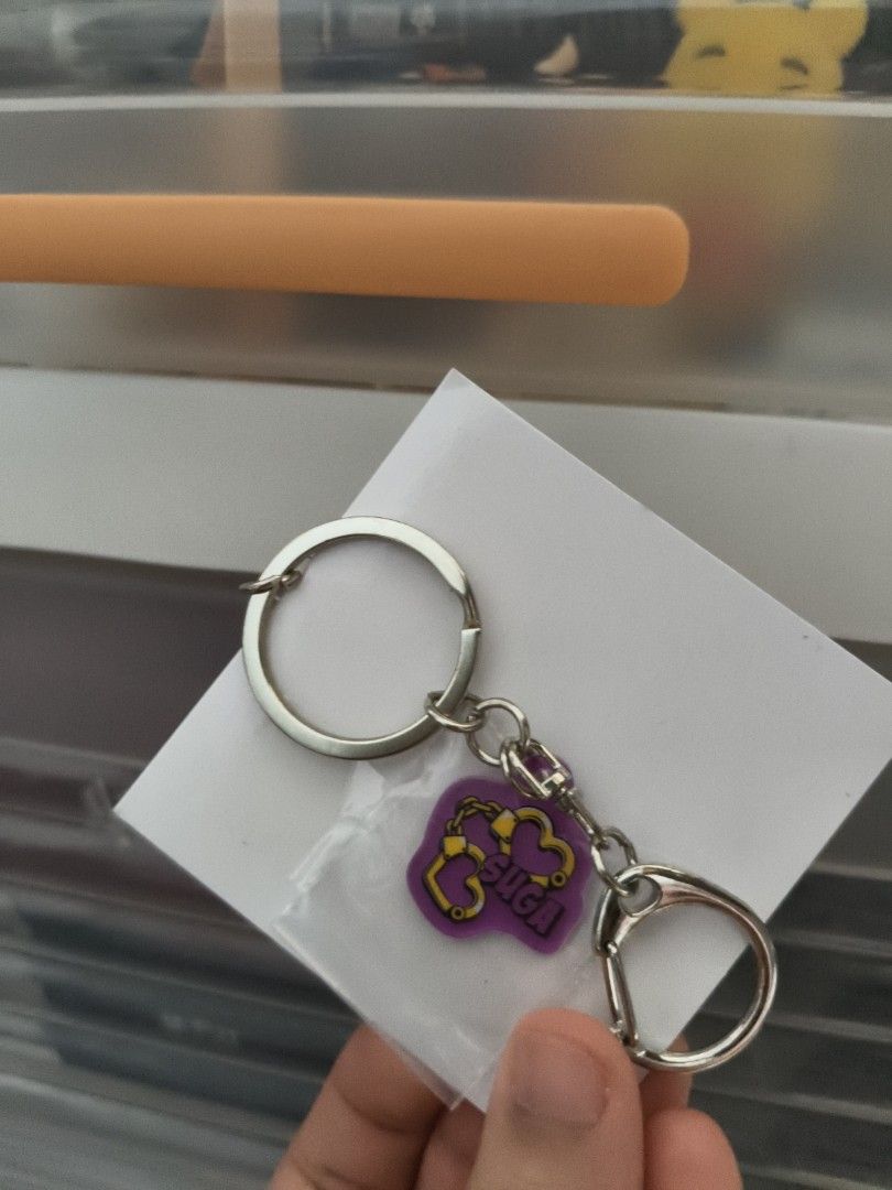 BTS tinytan keychains (Category: Other Merchandise) located in Singapore. Submitted by ashria_ (Listing ID 1440942001, Image 4). Description: 1x Jungkook 1x RM 1x Jimin 1x Suga willing to nego!! buying more will have more discount 😊😊 1 for $5 2 for $8 all for $16.