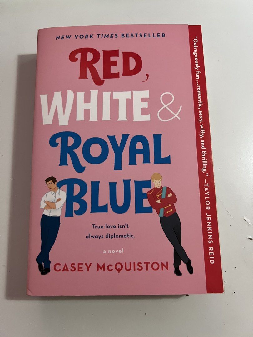 [BUNDLE] Casey McQuiston Books: Red, White & Royal Blue & One Last Stop (Category: Storybooks) located in Manila. Submitted by jrlibrary (Listing ID 1440785114, Image 3). Description: - Two popular novels by Casey McQuiston: 'Red, White & Royal Blue' and 'One Last Stop'. - Both are paperback editions. - Perfect for fans of romance and contemporary fiction. - Ideal for your personal collection or as a gift. - Grab these two bestsellers together!.