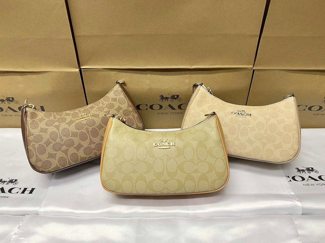 Coach Teri 24cm (Category: Luxury Bags & Wallets) located in Bulacan. Submitted by mykakarizza (Listing ID 1440857260, Image 2). Description: RESTOCK✨✨ ₱1500 only Teri 24cm Complete inclusions (Paperbag, dustbag, plastic, cards) 📸 Actual pics! 🙋🏻‍♀️ ─── ✦ ─── ✦ ─── ✦ ─── ✦ ─── 🛍️ LOOKING FOR MORE RESELLERS 🛍️ ✨ Buy 3 pcs of ANY items — FREE SHIPPING NA!🚚 ✨ Buy 10 items → FREE SF + ₱50 OFF EACH! 💖 PM us for 30 pcs & up WS 🤍 #MallPulloutBag