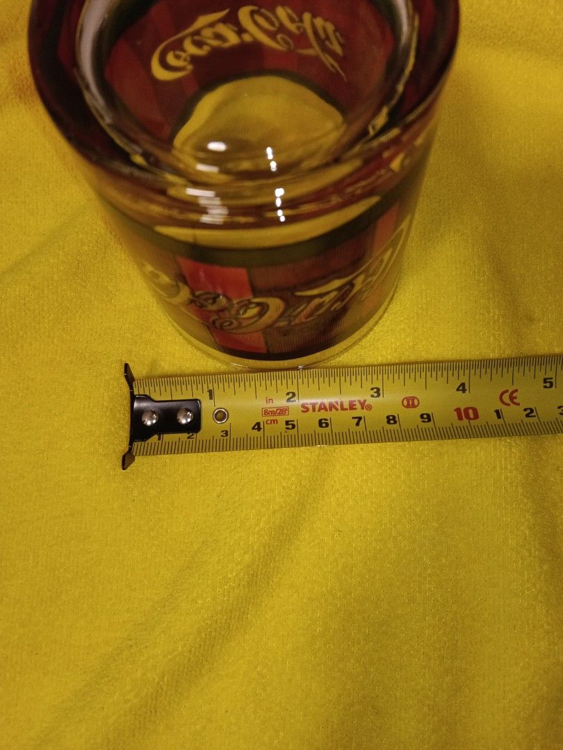 Coca-Cola Glass Red Stripe Design468762202976430083