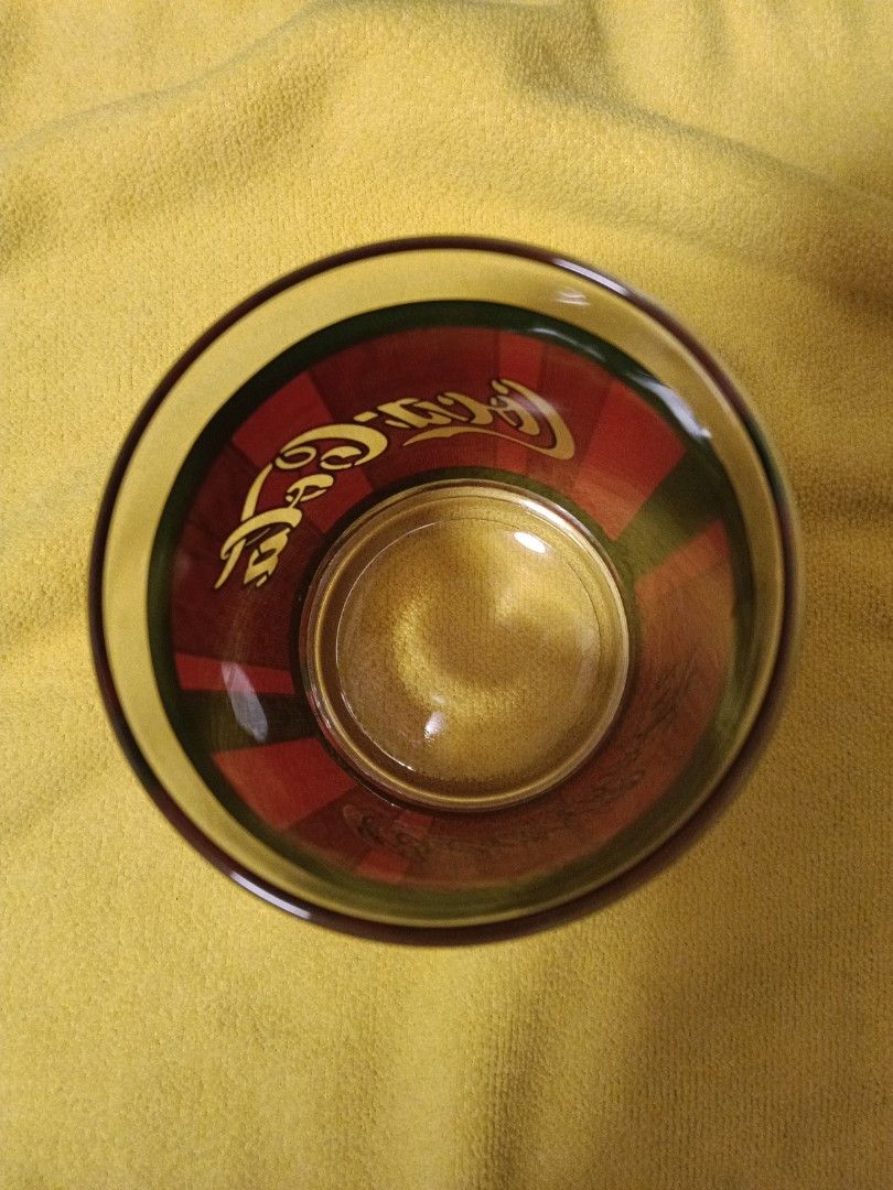 Coca-Cola Glass Red Stripe Design468762202976430081