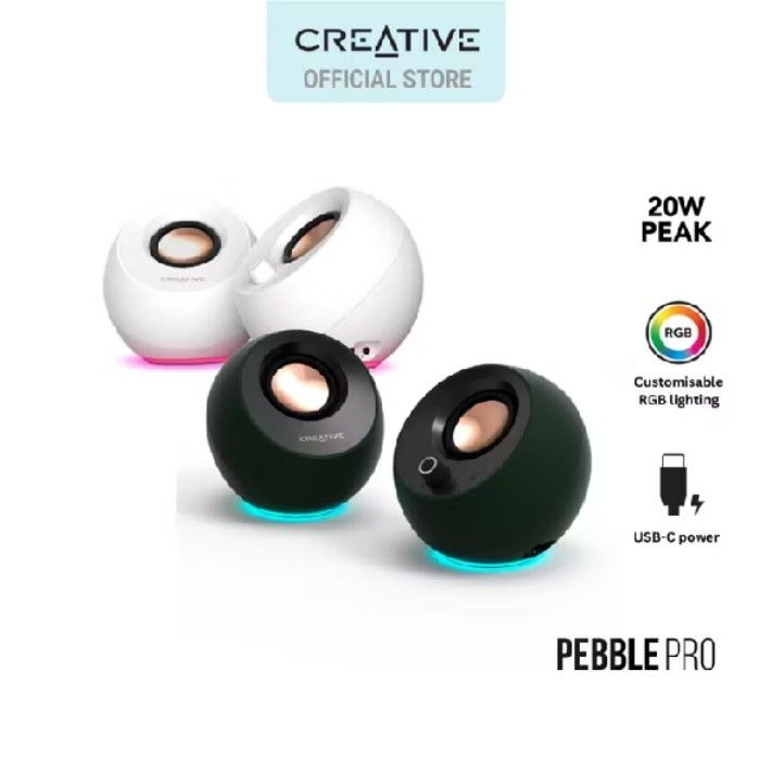 Creative Pebble Pro USB-C Speakers468682170885754880