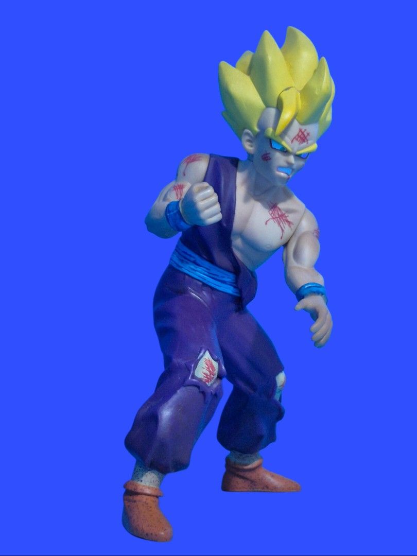 DBZ 9" GOHAN ₱1,500 (Category: Figurines & Statues) located in Makati City. Submitted by blue_owl_store (Listing ID 1440950219, Image 2). Description: DBZ GOHAN (2001) IRWIN TOY ACTION FIGURE LOOSE / BOXLESS 9 INCHES (23 CM) RARE COLLECTIBLE SALE ₱1,500 AUTHENTIC ❌️NO ISSUE❌️ PAY BY GCASH /MAYA IF J&T LALAMOVE OR J&T LALAMOVE COD SHIPPING FEE BY BUYER SELLER MAKATI AREA.