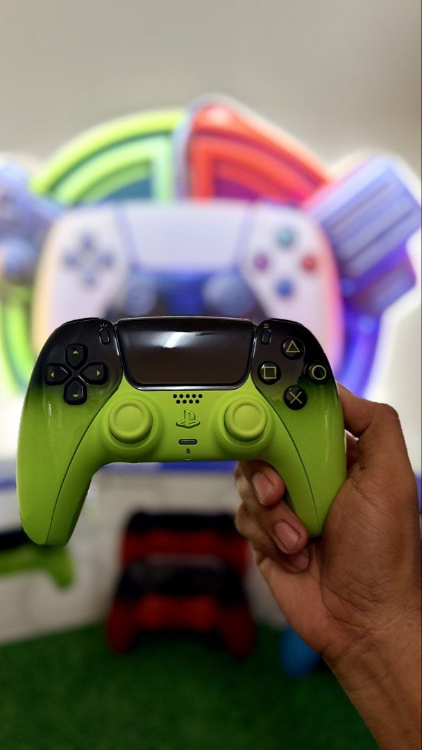 DS5 Controller HYPERPOP COLLECTION (Category: Controllers) located in San Jose del Monte. Submitted by gadget_chromez (Listing ID 1440856847, Image 2). Description: ‼️AVAILABLE‼️ Dualshock 5 DS5 Controller HYPERPOP COLLECTION BRANDNEW and SEALED ✅Techno Red ✅Rhythm Blue ✅Remix Green ₱5,995 each For Pick Up, Search on Google Maps: 📍Gadget Chromez.