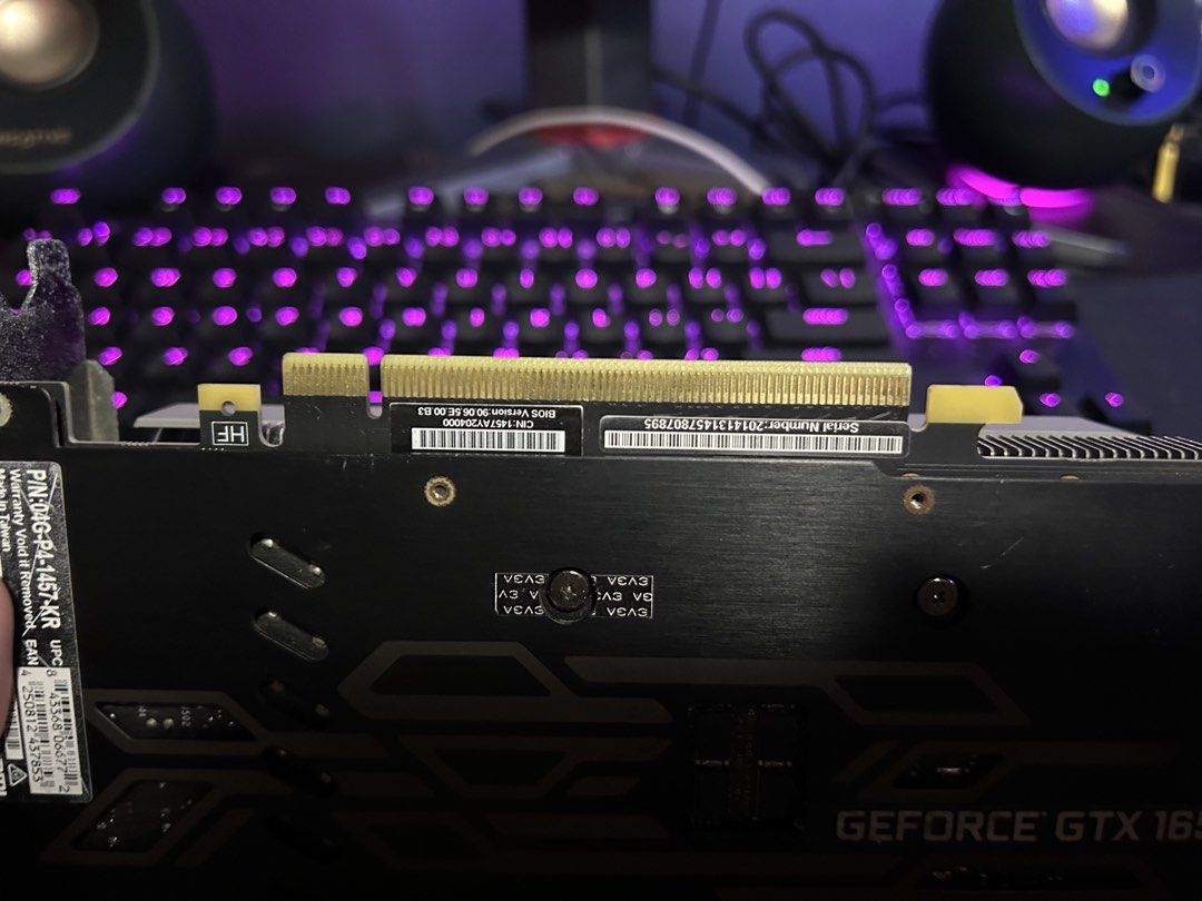 EVGA gtx1650 gpu468570919372728323