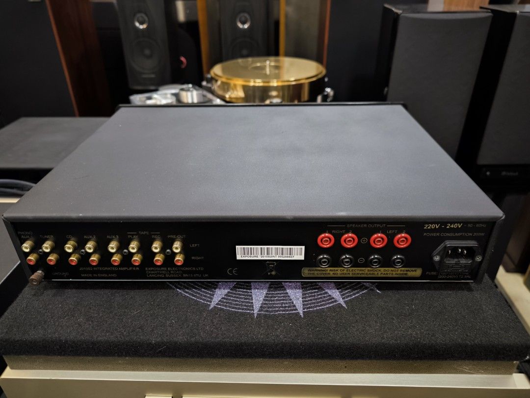 Exposure 2010S2 Integrated amplifier (Category: Other Audio Equipment) located in Singapore. Submitted by ck_audio (Listing ID 1440894873, Image 2). Description: Include remote control. local 230v.