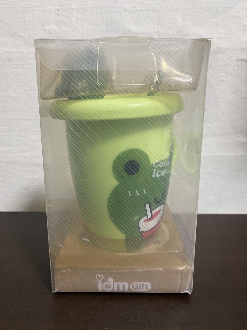 Frog Plastic Mug with Lid & Spoon468768467410626564