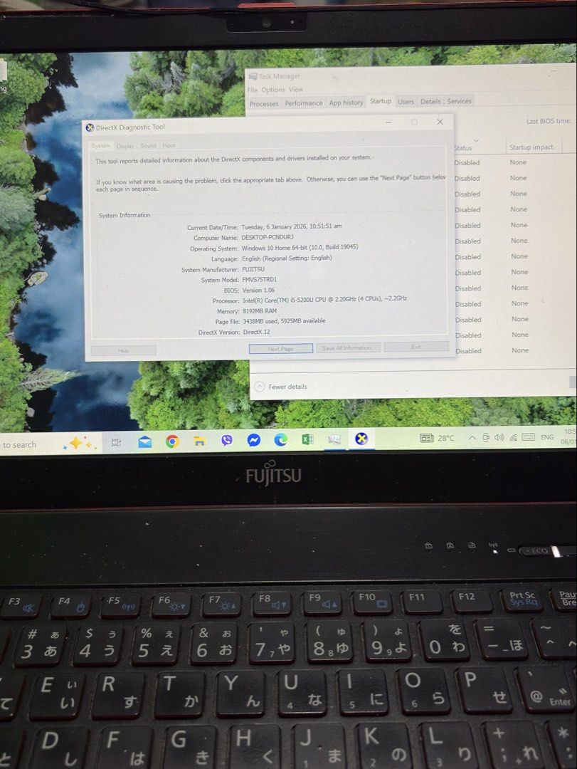 Fujitsu Lifebook SH751 Laptop (Category: Laptops & Notebooks) located in Manila. Submitted by redsdead (Listing ID 1440880351, Image 1). Description: - Fujitsu Lifebook SH751 Laptop - Intel Core i5 Processor - 4GB RAM - 320GB Hard Drive (HDD) - Windows 10 Home 64-bit - Ideal for everyday tasks - Power adapter included - not for gaming - slightly nego Note: Installan niyo nalang ng windows.