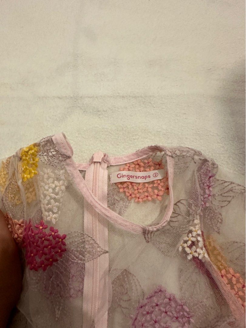 Gingersnaps Floral Dress 2T (Category: Babies & Kids Fashion) located in Caloocan City. Submitted by allyouneedisbag (Listing ID 1440806254, Image 2). Description: Needs to wear an inner top. .