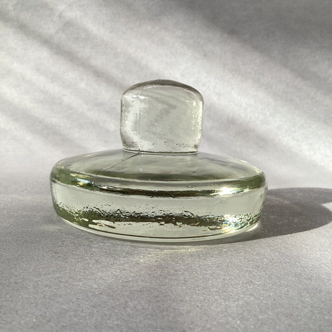 Glass Fermentation Weight / Paperweight (Category: Other Kitchenware & Tableware) located in Davao. Submitted by atbpshop192593 (Listing ID 1440926258, Image 1). Description: Php100 Glass Fermentation Weight / Paperweight H: 2.1 inches L: 3 inches Please REVIEW PHOTOS We use 100% repurposed packaging materials SF starts at Php70 via Flash Express First to pay.