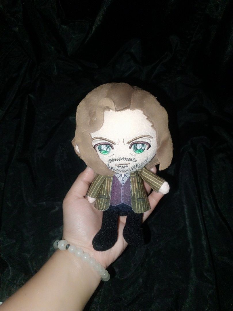 Harry Potter Chibi Plush doll- Sirius Black (Category: Plushies & Soft Toys) located in Mabalacat. Submitted by alengmaliit (Listing ID 1440832061, Image 2). Description: Harry Potter Chibi Plush doll featuring Sirius Black in his striped suit.
