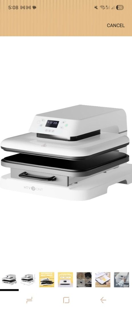 HTVRONT Automatic Heat Press Machine with Digital Display468444038584094720