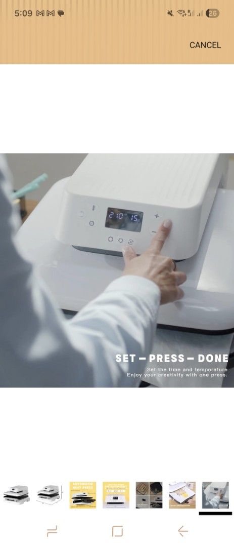 HTVRONT Automatic Heat Press Machine with Digital Display468444038584094725