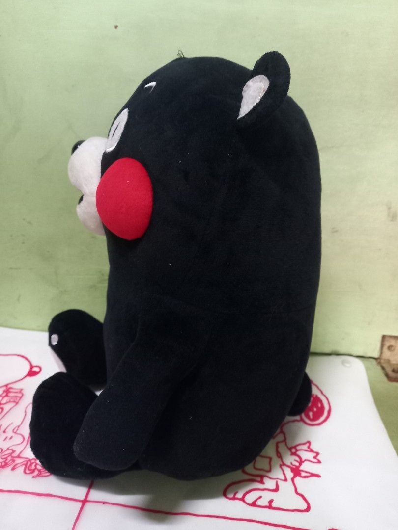 HUGGABLE 16" KUMAMON PLUSH TOY (Category: Plushies & Soft Toys) located in Manila. Submitted by cristobalc40322 (Listing ID 1440799681, Image 2). Description: VERY GOOD CONDITION ALMOST NEW NO ANYDAMAGE NO ANYSTAIN NO SCRATCHES NO FLAWS LOCATION QUEZON CITY BATASAN DSWD AREA IF MEET UP.