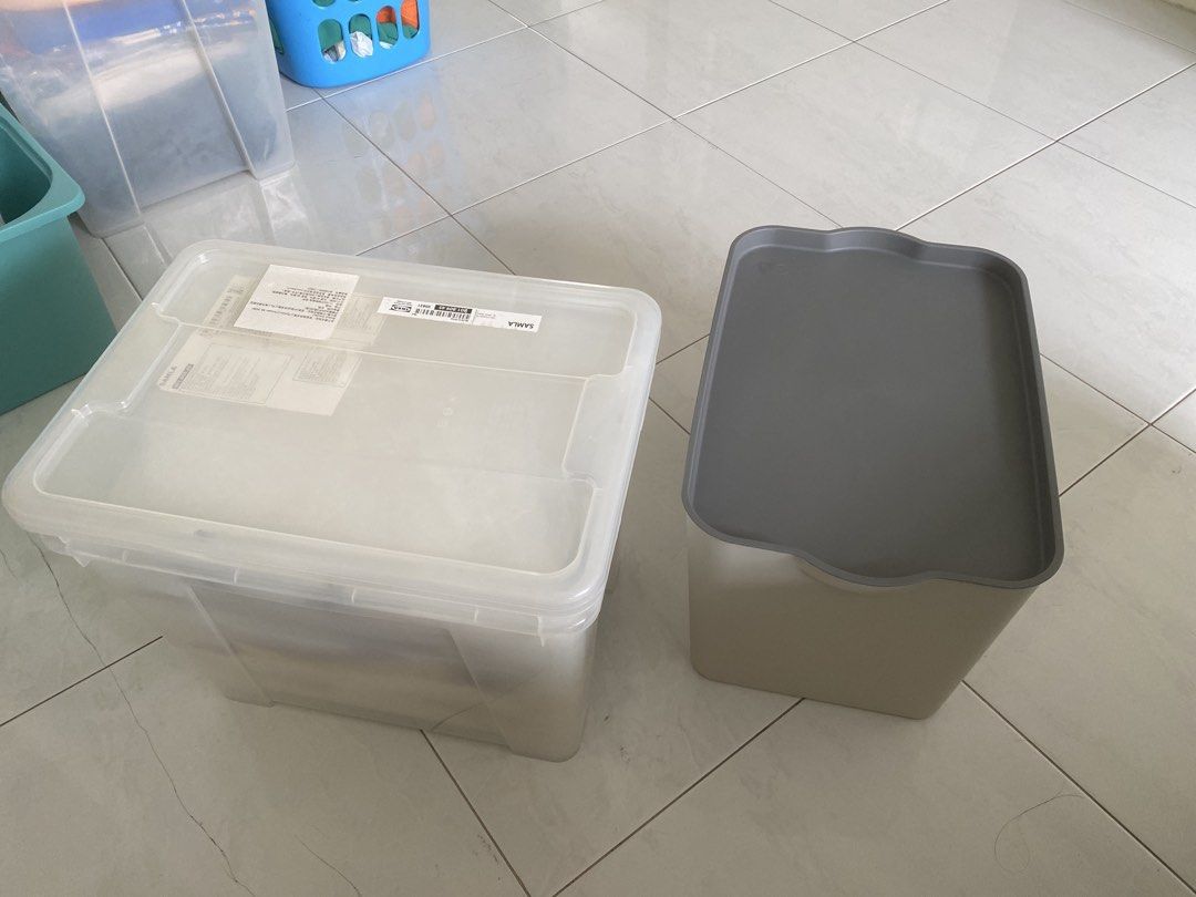 IKEA SAMLA Storage Box with Lid468365912415283200