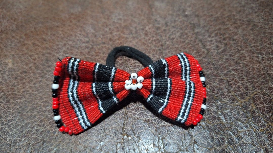 Inabel Ribbon Hairties (Category: Hair Accessories) located in Baguio. Submitted by alebyuu_083194ba (Listing ID 1440780533, Image 3). Description: - Cordilleran Inabel Hairties - Comes in Benguet/ Apayao/ Ifugao - Locally Made and Handmade - Php 50/ piece.