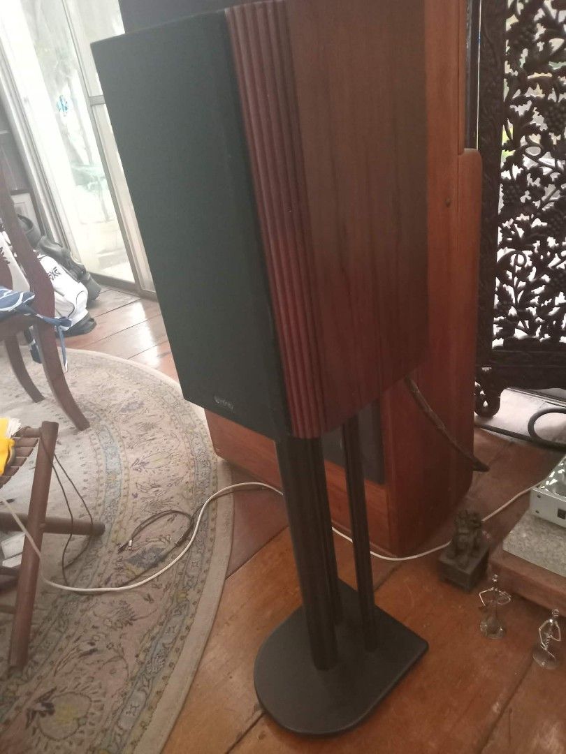 Infinity Reference Standard (RFS) 5 Kappa - ULTRA RARE (Category: Soundbars, Speakers & Amplifiers) located in Makati City. Submitted by cinqtresors (Listing ID 1440778487, Image 2). Description: Infinity Speakers Infinity Reference Standard Kappa 5 - ULTRA RARE - Electro-magnetic induction tweeter technology *Speaker Stand NOT INCLUDED Contact: RPG: 0920-918-3503.