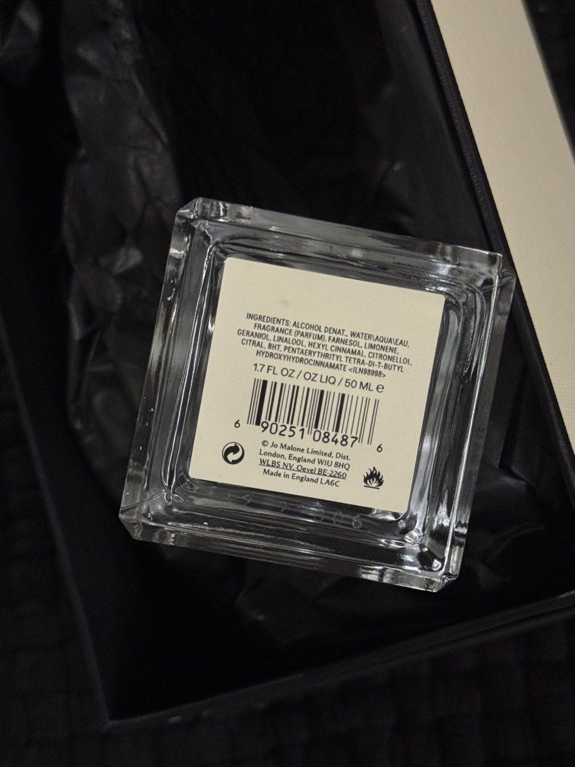 j.malone Original (Category: Fragrance & Deodorants) located in Bacolod City. Submitted by bambiegurl (Listing ID 1440847679, Image 3). Description: Original Unused Jo Malone With Box 50 ML.