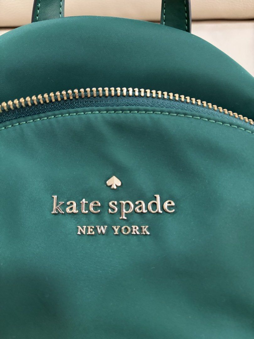 Kate Spade Backpack (Category: Luxury Bags & Wallets) located in Makati City. Submitted by eda.geee (Listing ID 1440763098, Image 3). Description: Kate spade Backpack Authentic Rarely used Sells for 15-18k Selling for 5k Greenbelt meetup J&t delivery.