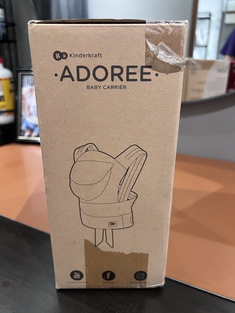 Kinderkraft Adoree Baby Carrier (Category: Carriers & Slings) located in Pasig City. Submitted by lucesmm (Listing ID 1440774456, Image 2). Description: Brand new, never opened RFS: Got as a gift and didn’t need Selling super low! SRP is 5,500.
