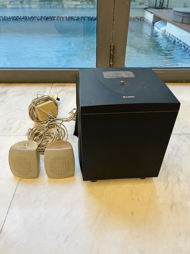 Labtec Computer Speakers with Subwoofer468552915931648000