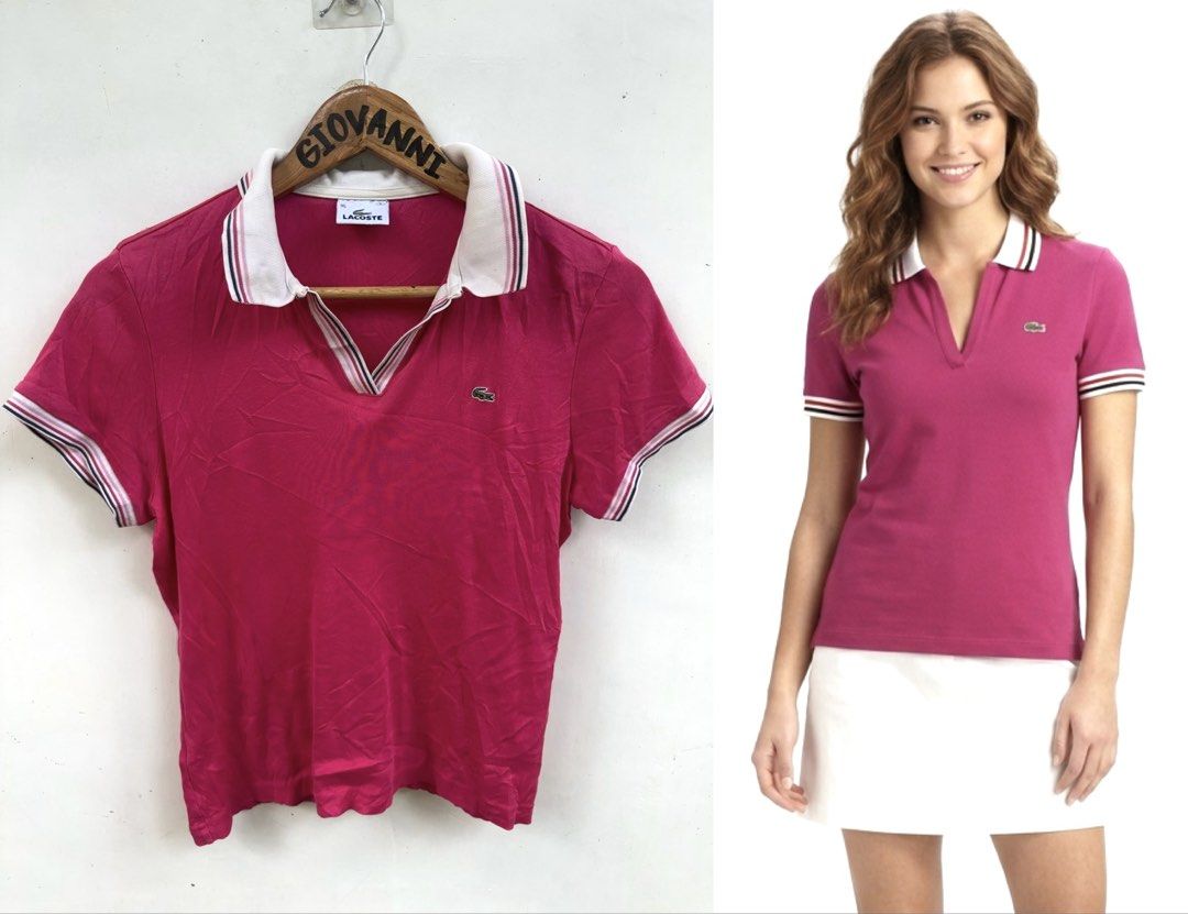 Lacoste V-neck polo shirt (Category: Shirts) located in Ozamiz City. Submitted by quick_done_deals (Listing ID 1440811123, Image 1). Description: 🛒 ** Lacoste V-neck polo shirt ** 💯 Excellent Condition 📐 Dimes: L21xW20 🔍 Issue: None 🎨 Color Rate: 9.5 / 10.