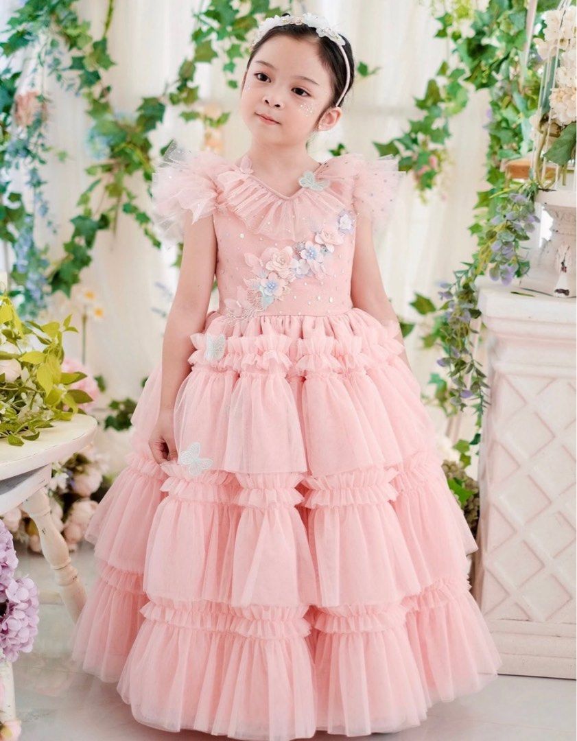 Laila & Lyra s5 Madrigal dress (Category: Babies & Kids Fashion) located in Legazpi City. Submitted by madammiras_closet (Listing ID 1440854001, Image 1). Description: Used twice, first owned. Bought for 3900. Super ganda when worn. Can fit up to s7 petite.